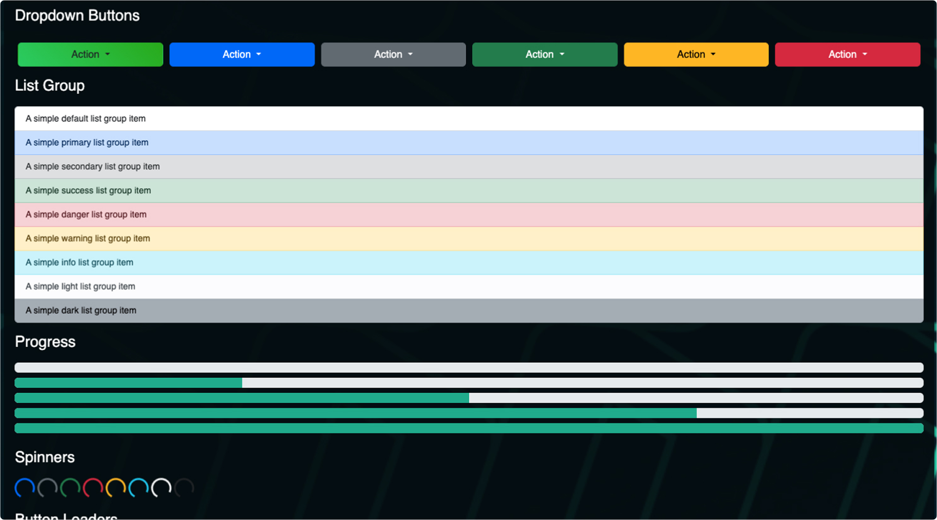 Front End Development Project